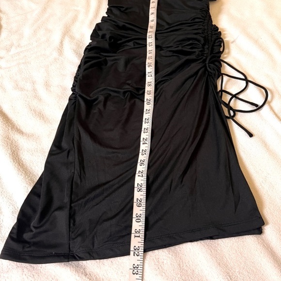 ADALEE MIDI PRINCESS POLLY BLACK DRESS Size 10 - Picture 13 of 14